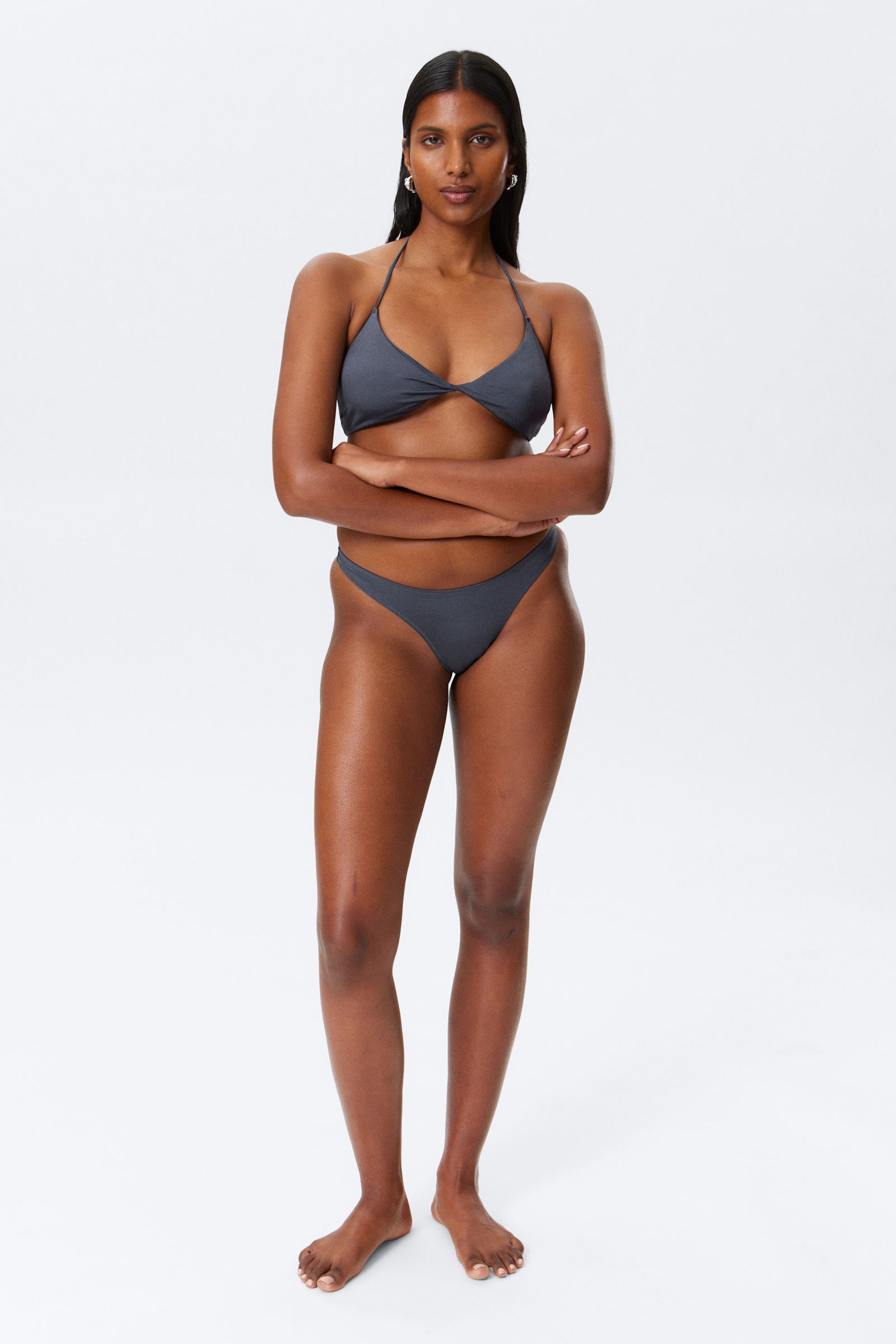 Dark Blue - Brazilian Mini Bikini Bottom - 2