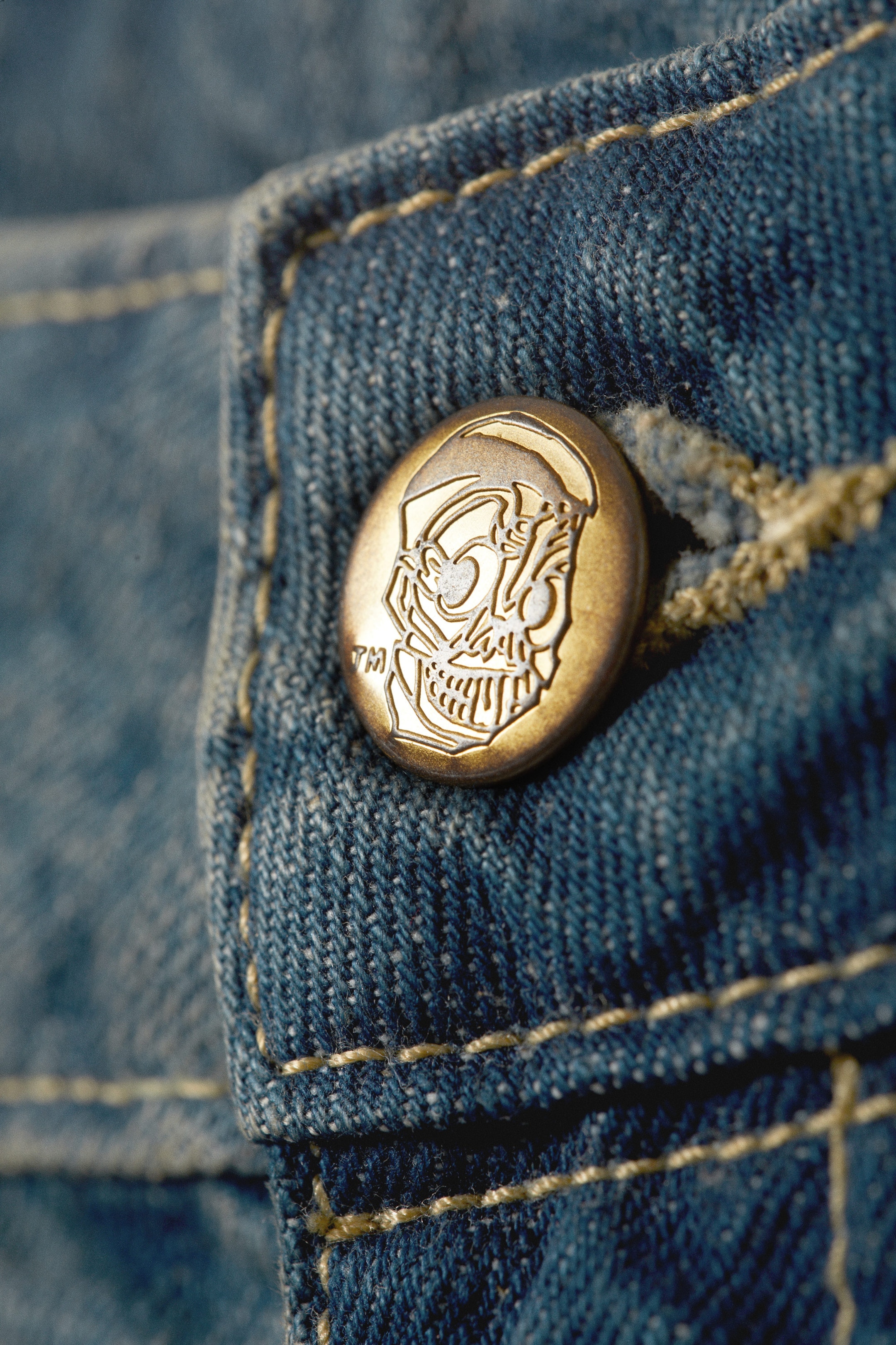 Tide Blue - Medium Blue - Loosy Lucie Low Rise Regular Flared Leg Jeans - 5