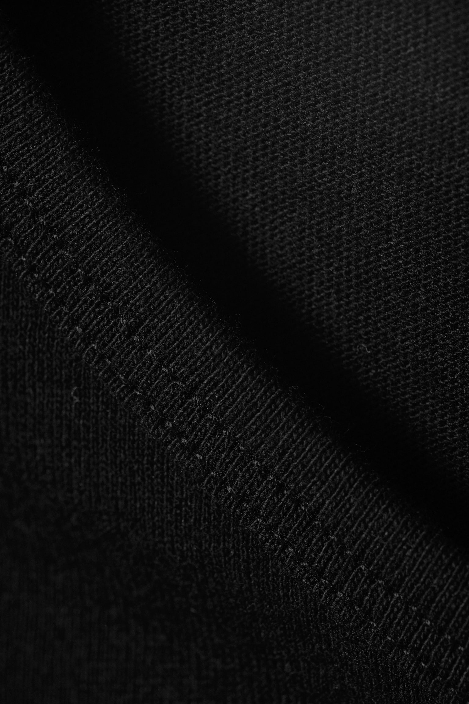 Wąski T-shirt z krótkim rękawem i dekoltem w serek - Czarny/Biały - 5