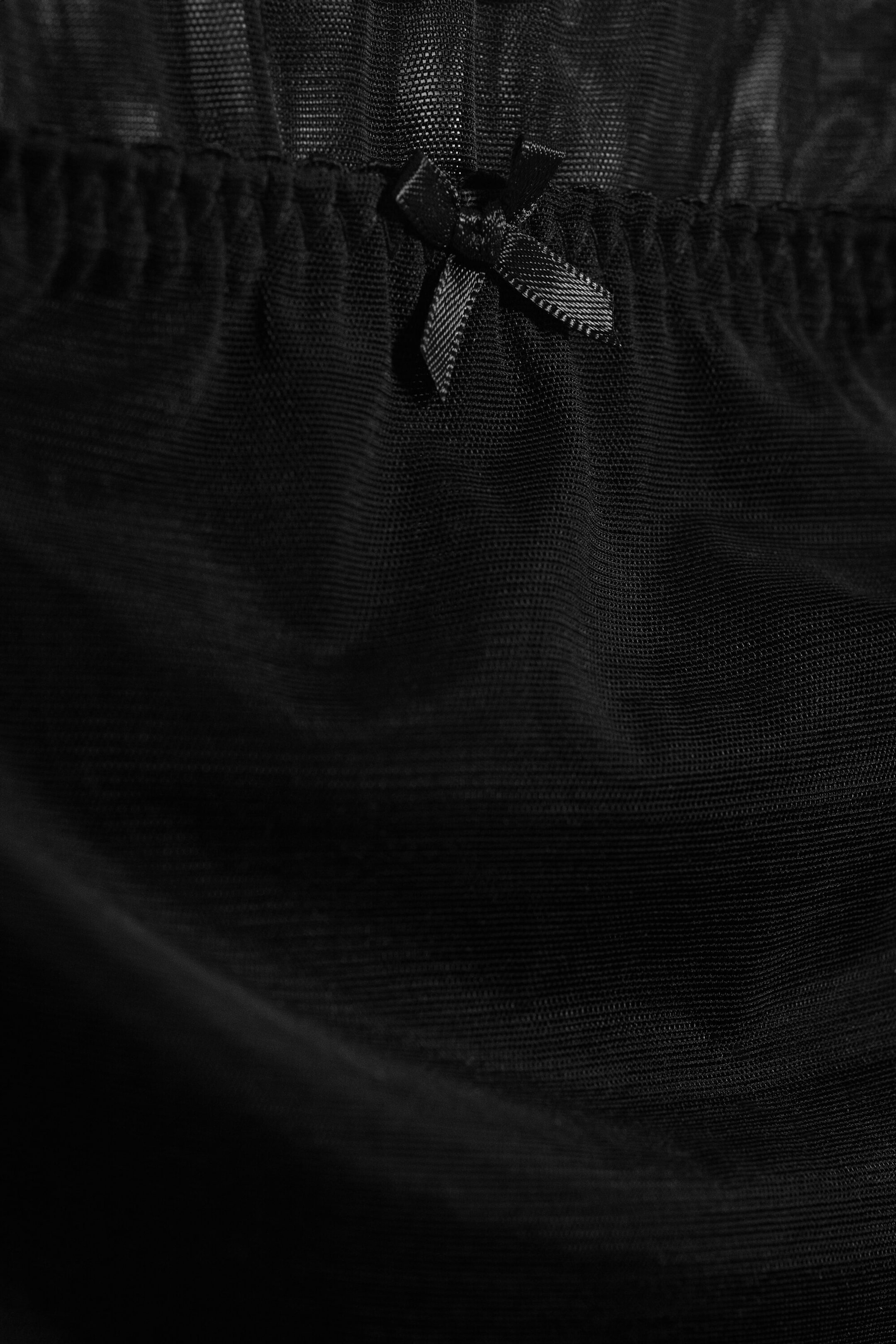 Svart - Double Layered Mesh Skirt - 2