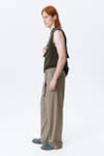 Beige meliert - Oversized-Anzugshose Uno - 2