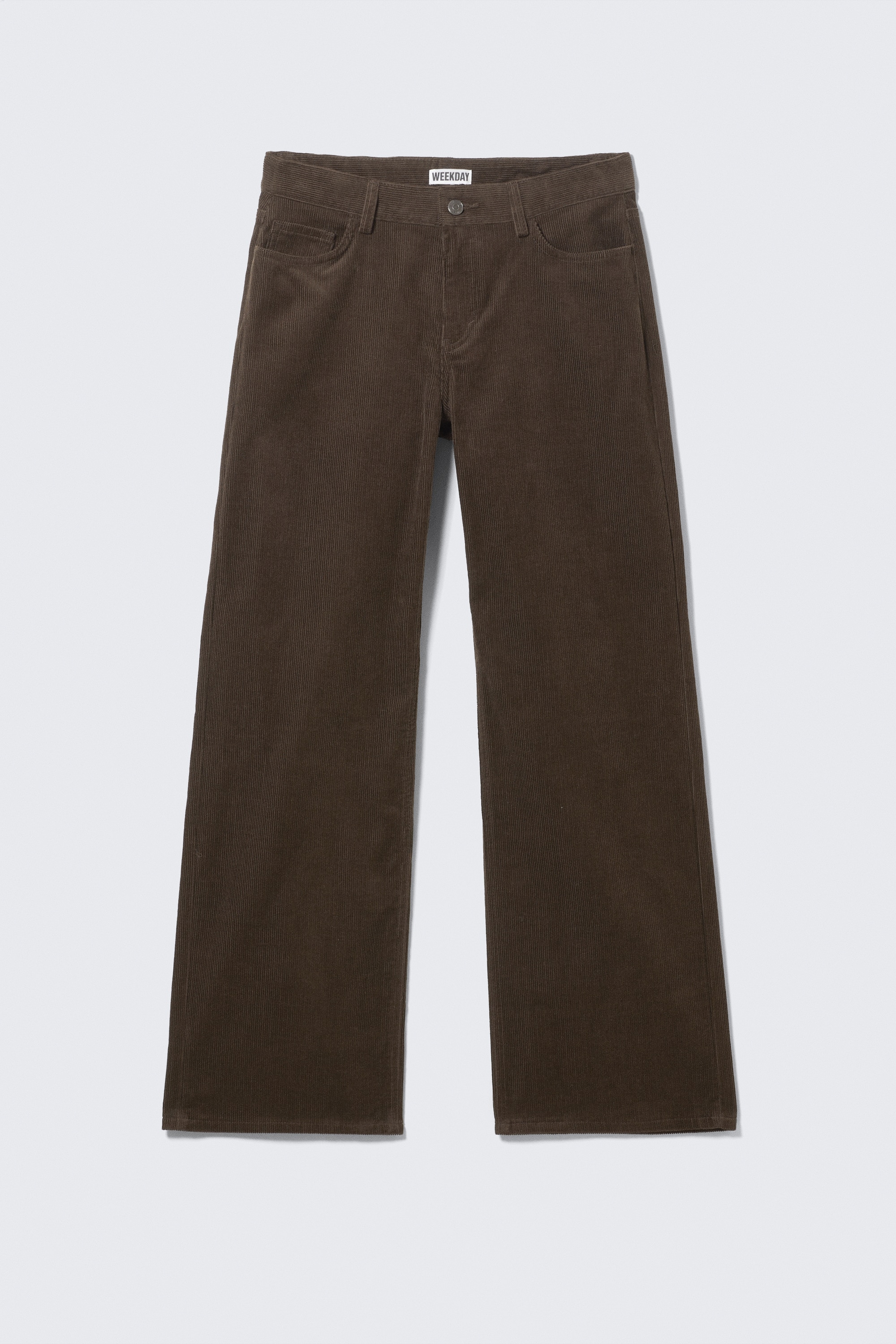 Pantaloni in velluto a coste - Marrone