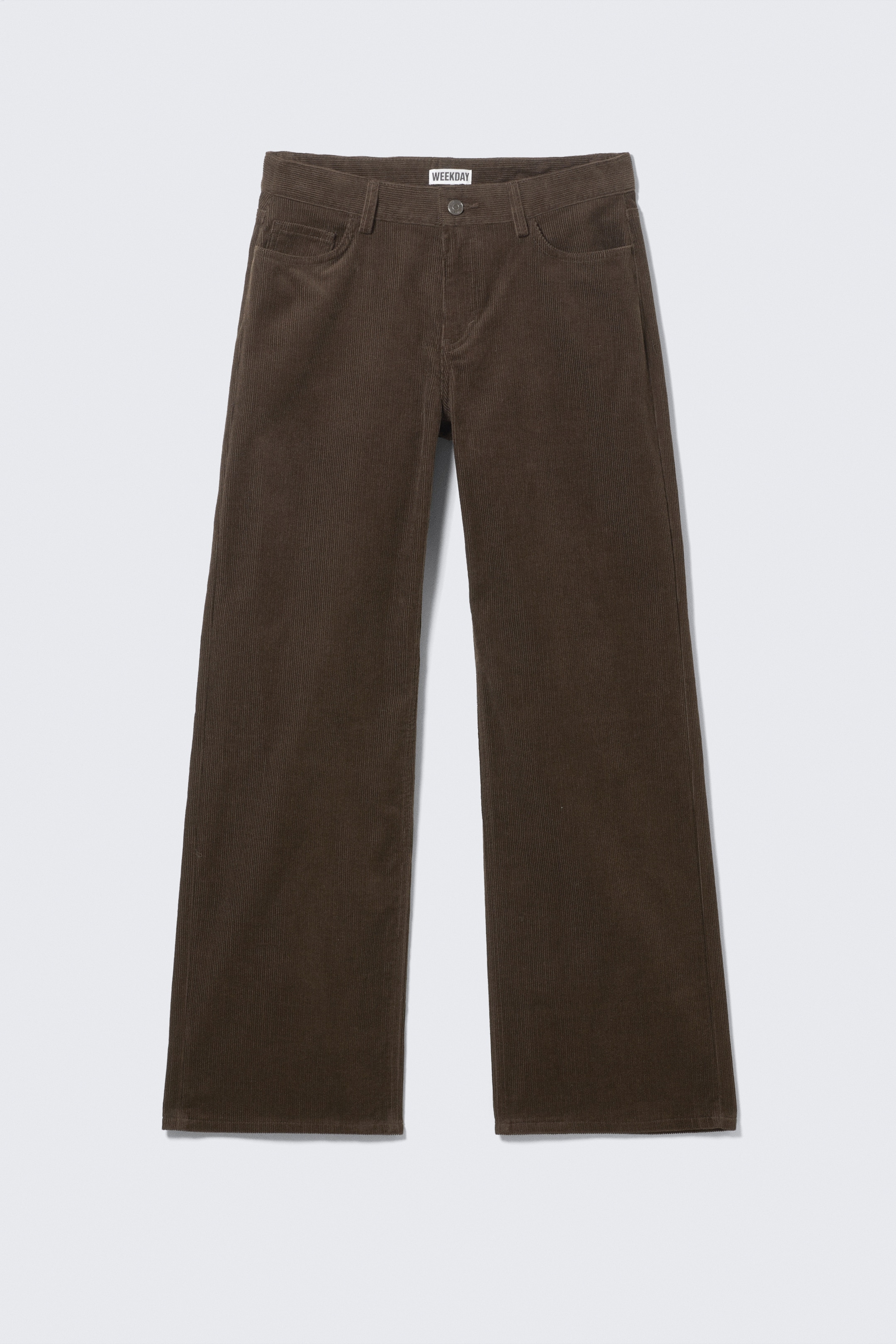 Visualizza immagine più grande: Pantaloni in velluto a coste - Marrone - DONNA | H&M IT 5