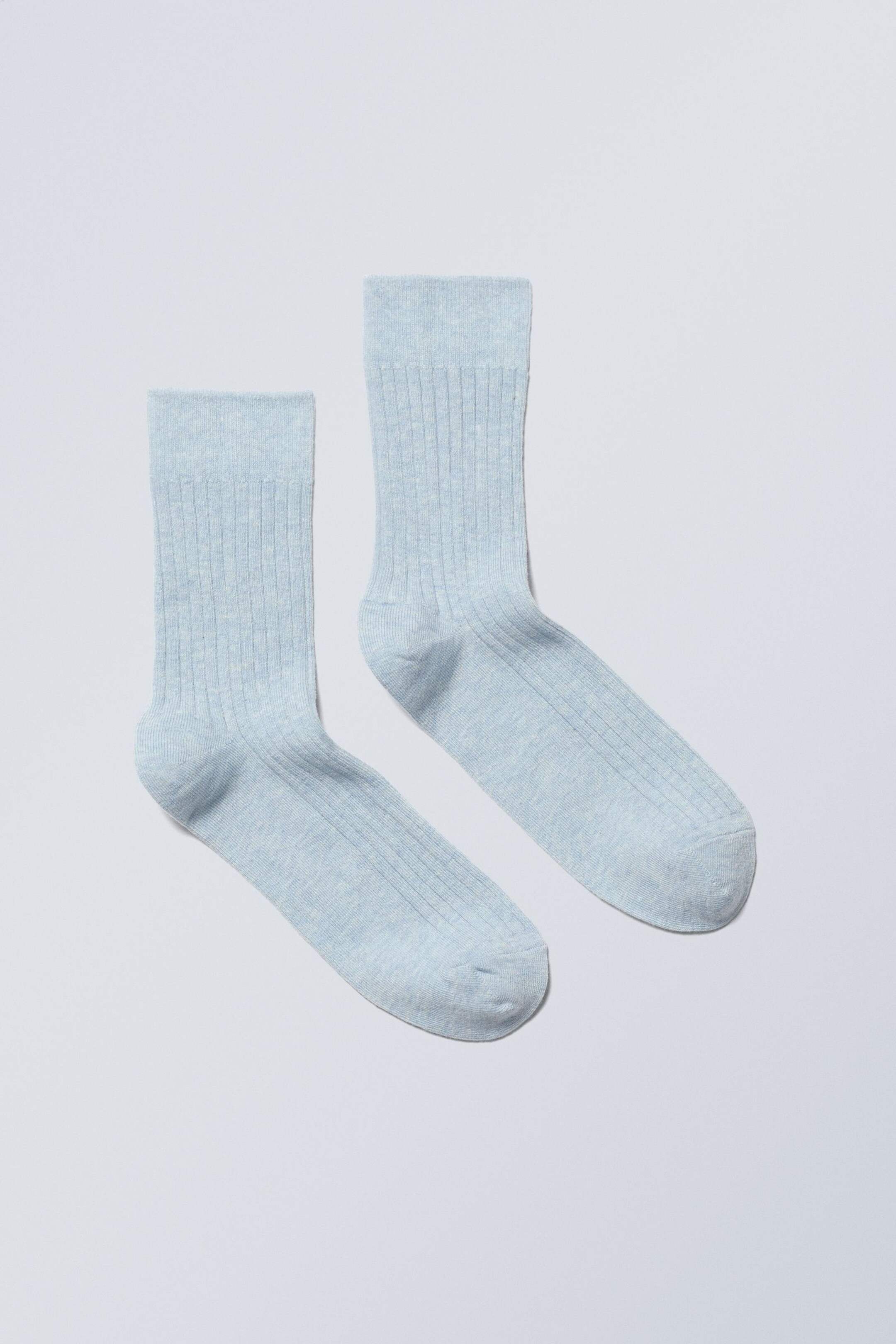 Blue Dusty Light - Selma Socks - 0