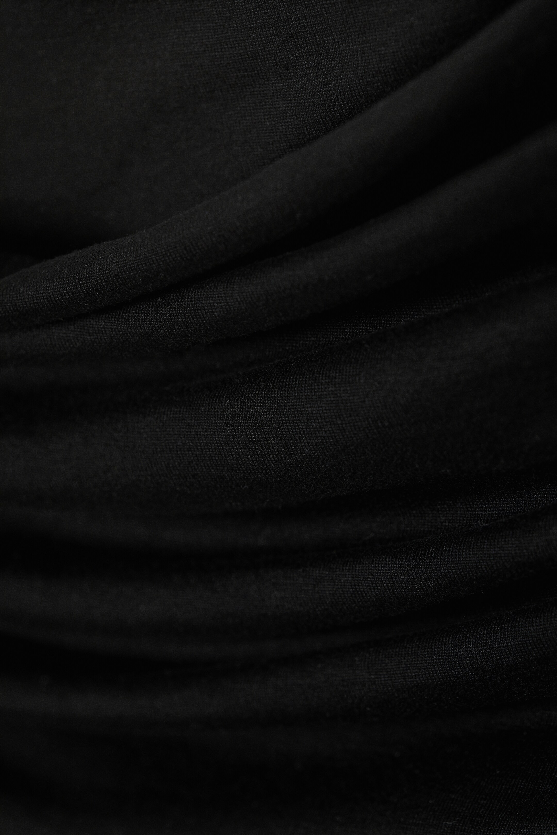 Vezi imaginea mai mare: Draped Drawstring Maxi Skirt - Black - FEMEI | H&M RO 2