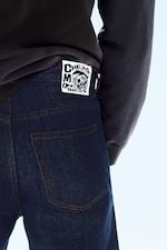 Blue Rinse - Dark Blue - Boo Bootleg Low Rise Regular Bootcut Jeans - 7