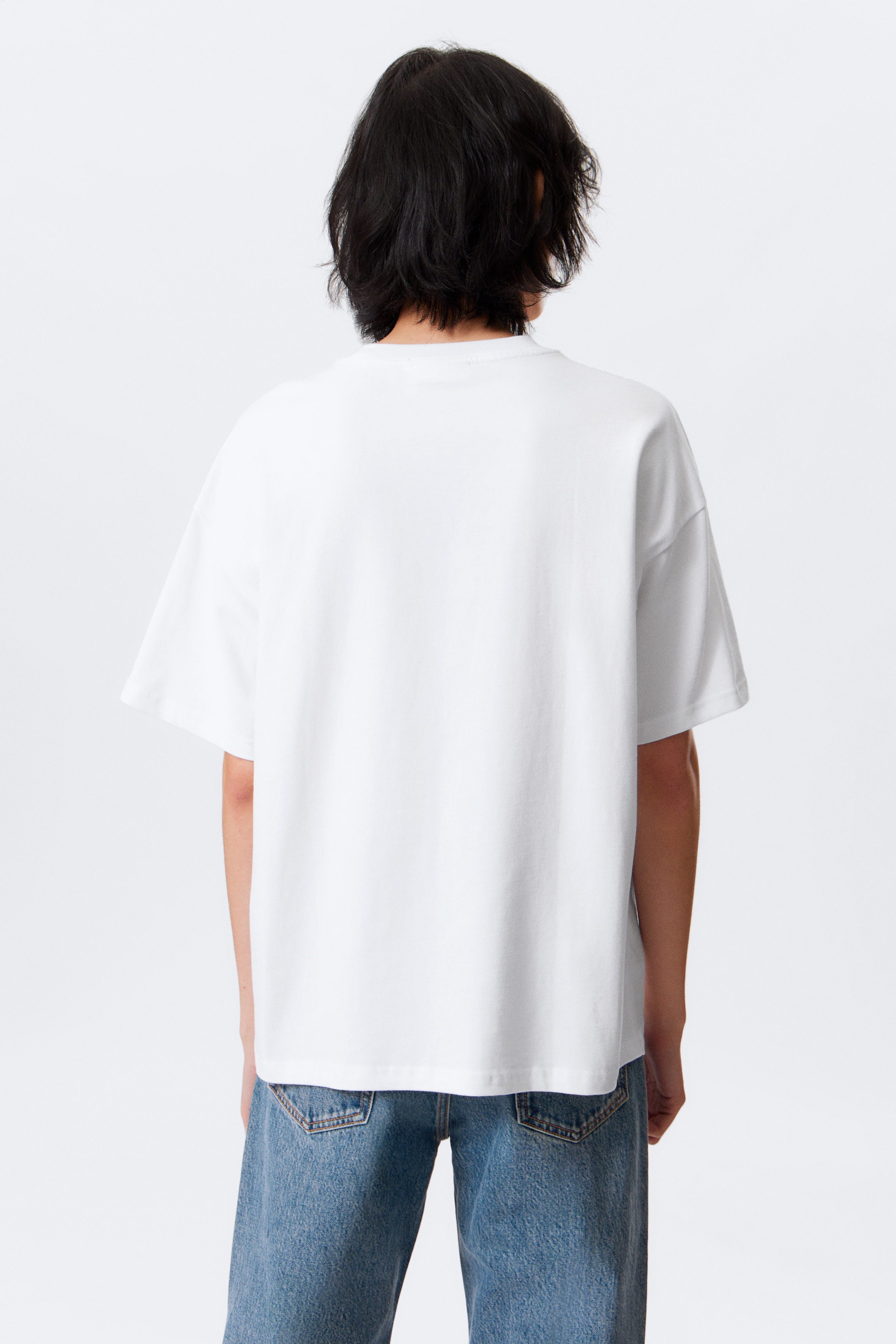 Agrandir l'image: T-shirt carré à imprimé graphique Great - Blanc - Frog Man - HOMME | H&M FR 3
