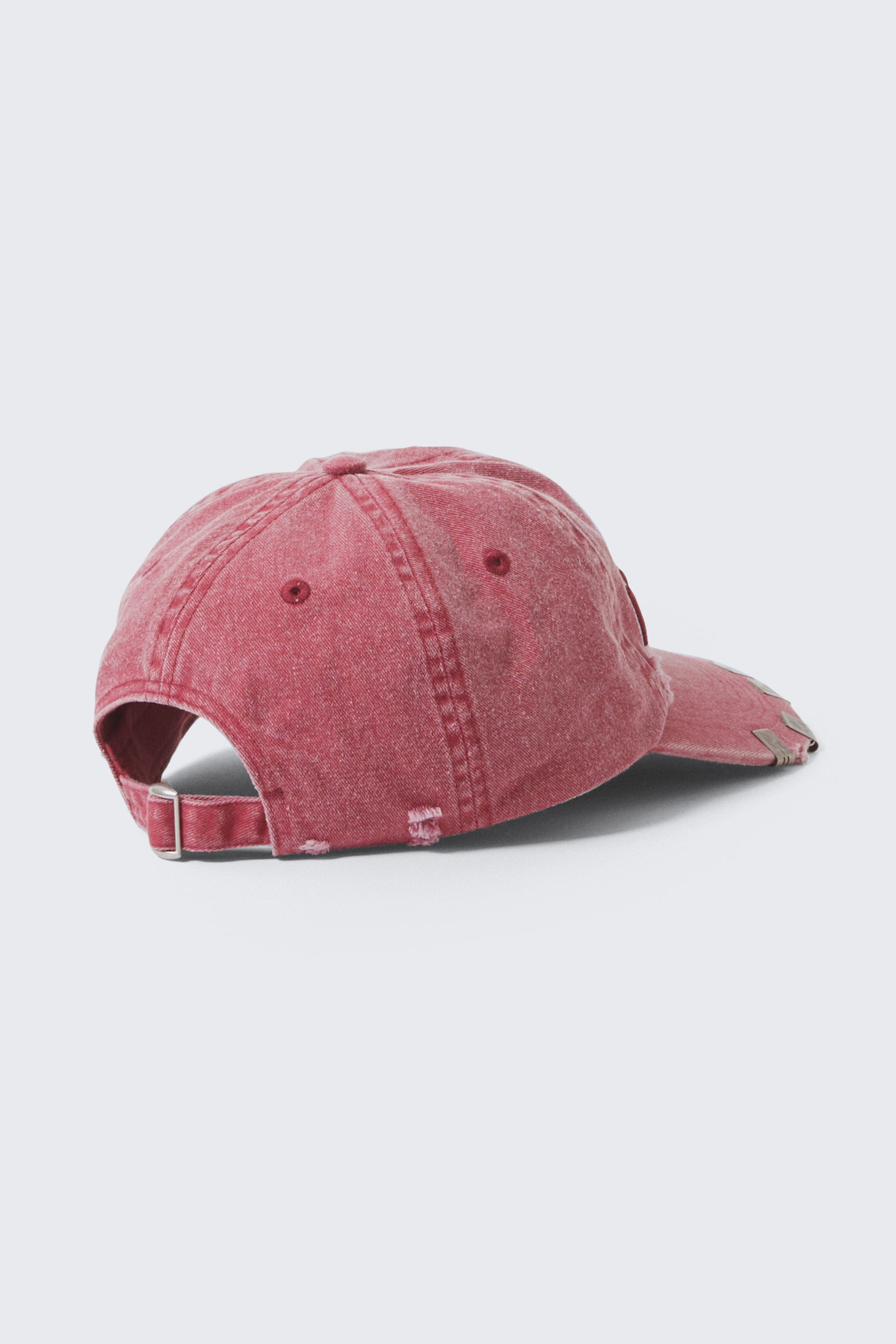 Sun-Faded Red - I'M A MESS - CM x LB Red Sun-faded Unisex Baseball Cap - 2