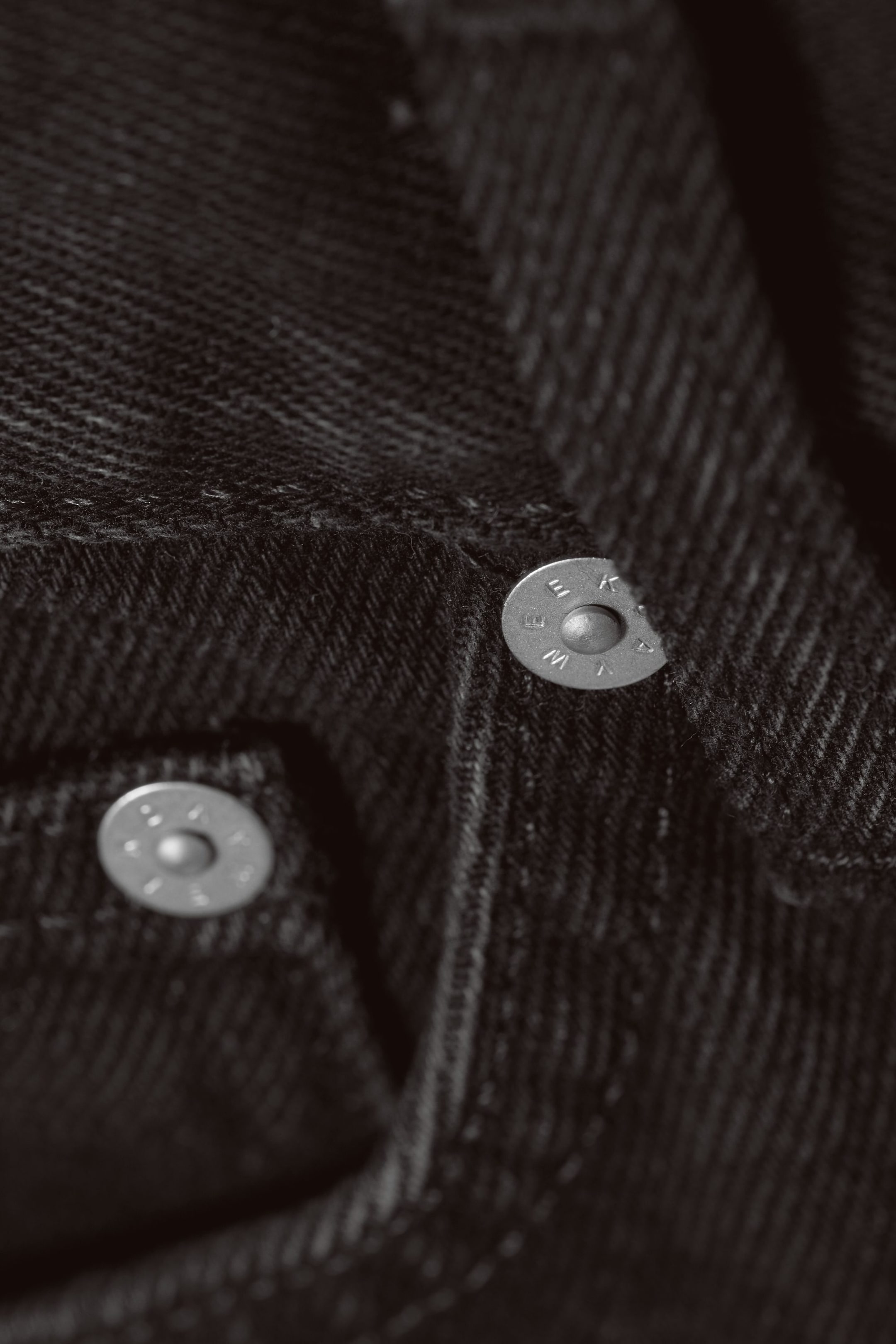 Tvättad svart - Denimshorts Vacant - 1