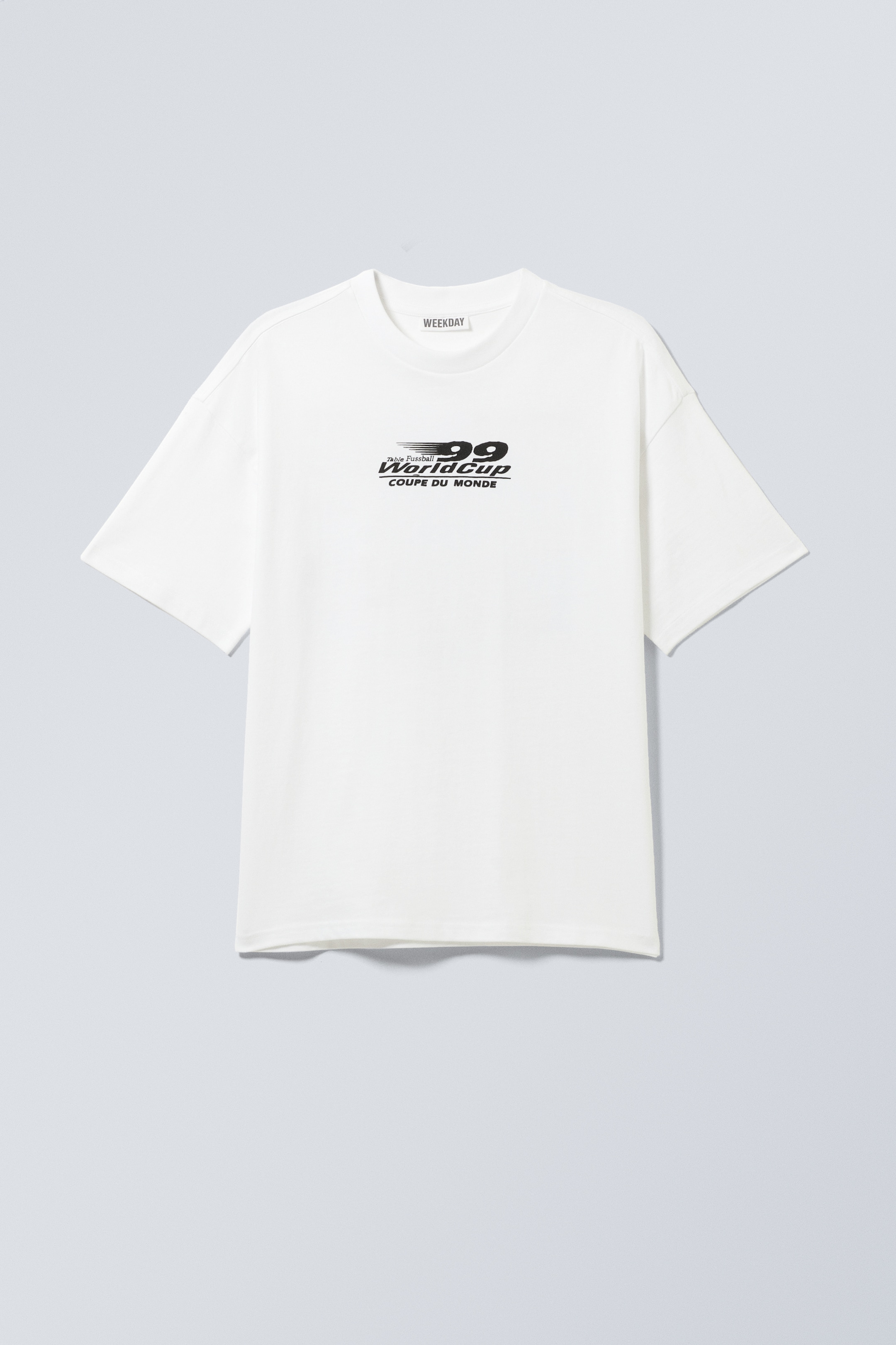 Zobrazit větší obrázek: Great Boxy Printed Graphic Tee - White - World Cup 99 - MUŽI | H&M CZ 2