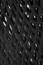 Black - Net Cotton Skirt - 1