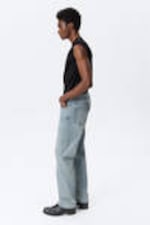 Aeon Blue - Ljusblå - Space Relaxed Straight Leg Jeans - 2