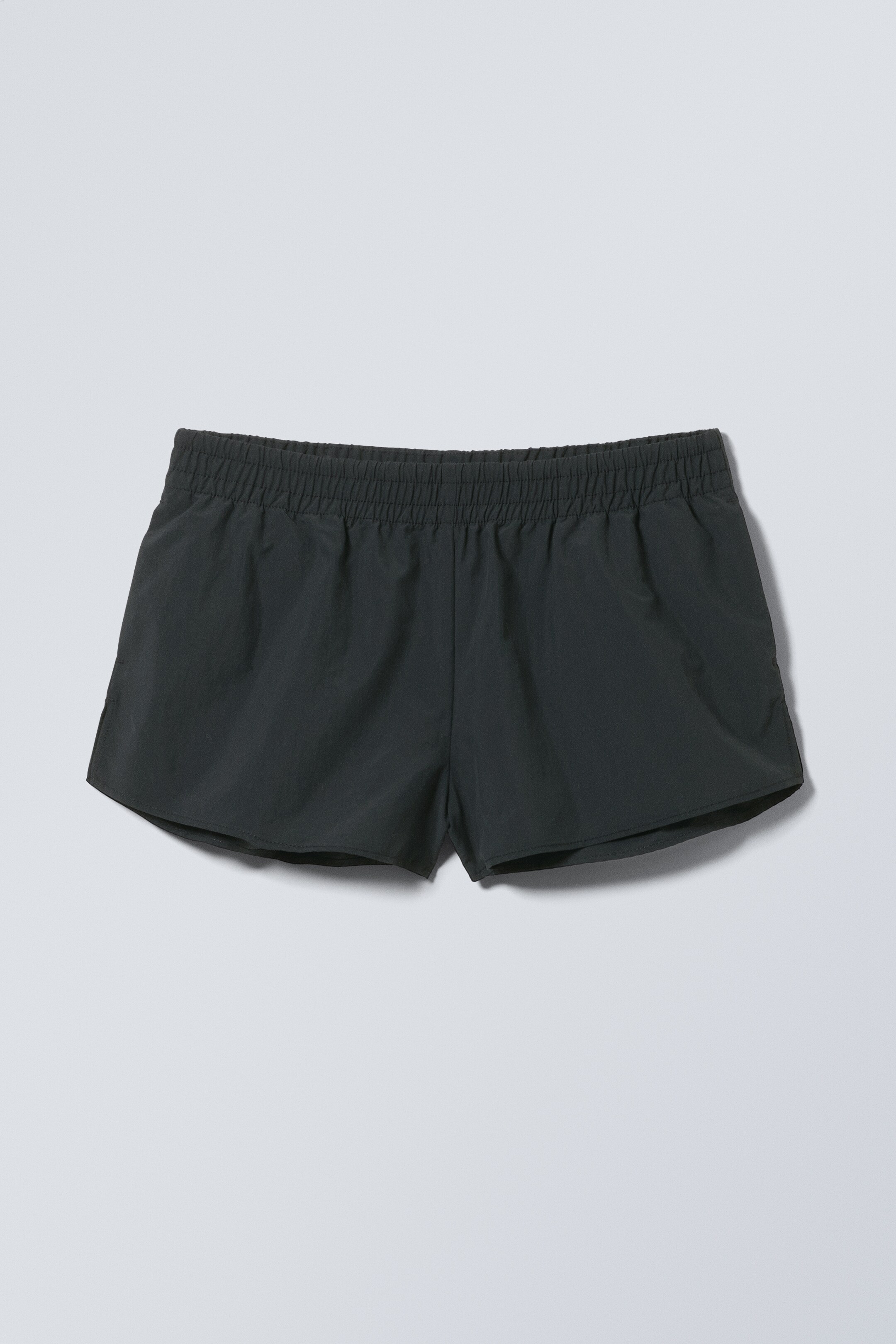 View larger image: Sporty Nylon Mini Shorts - Black - Ladies | H&M GB 1