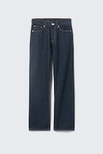 Blaue Waschung - Orbit Mid Waist Regular Straight Leg Jeans - 0