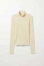 Vanilla - Verena Ribbed Turtleneck - 0