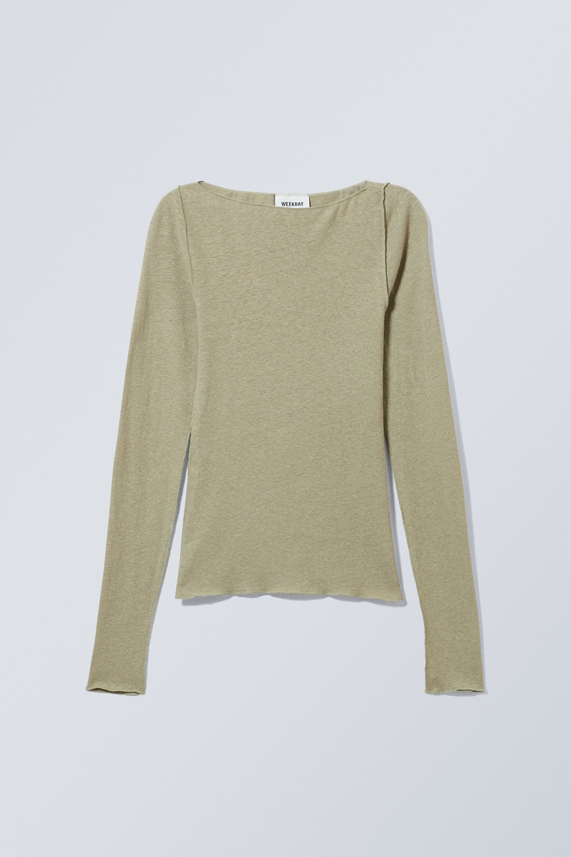 Dusty Khaki - Fair Linen Long Sleeve - 0