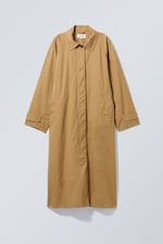 Mørk beige - Chelsea Car Coat - 0