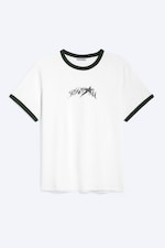 White - Dre8m Print - Grafisk t-shirt - 0