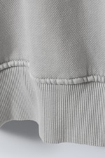 Hellgrau - Weites Sweatshirt - 1