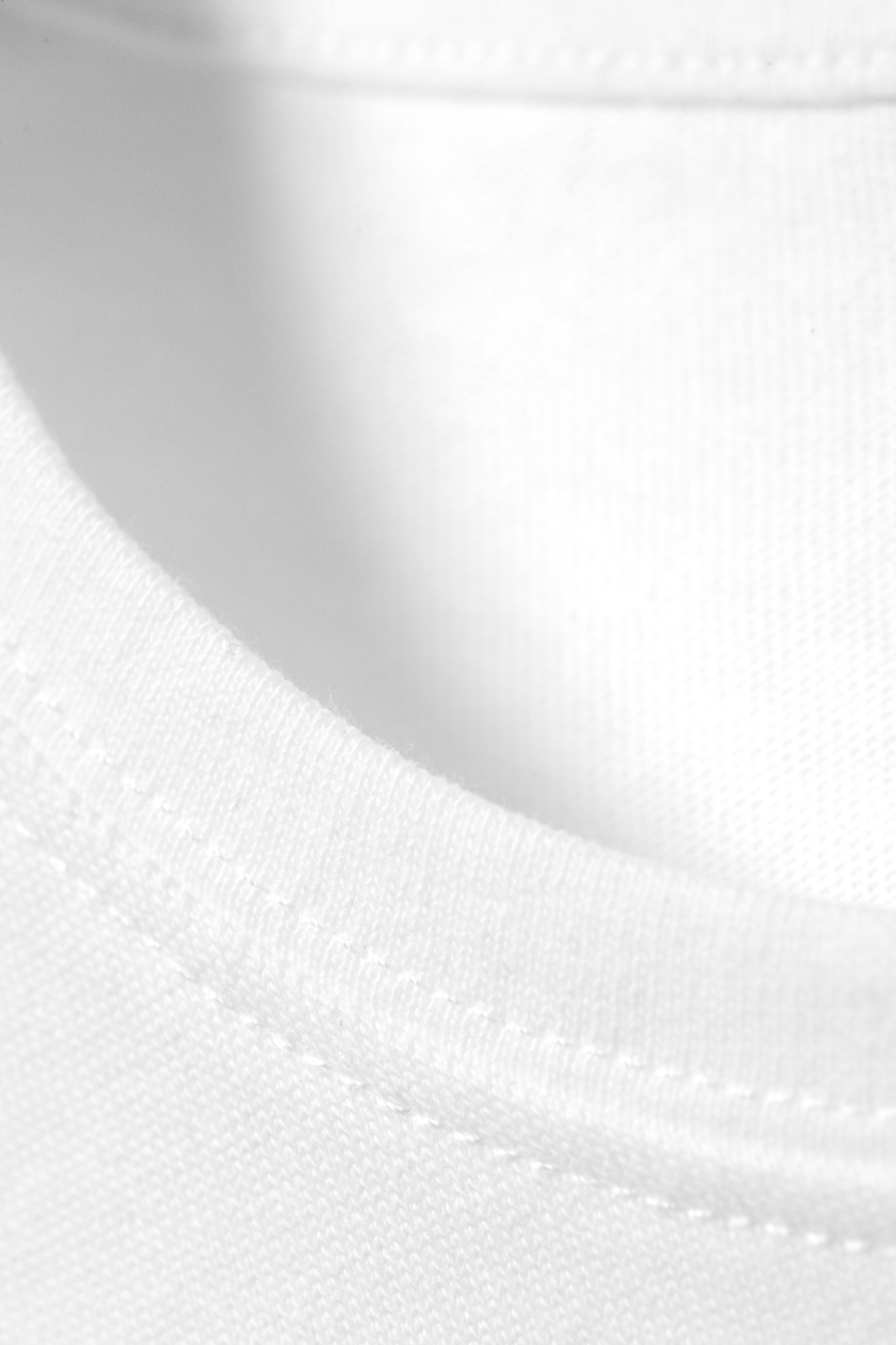 Slim Short-Sleeved Cotton T-shirt - White/Black/Off-white - 4