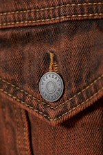 Rusty Red - Rodeo Denim Trucker Jacket - 2