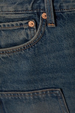 Steel Blue - Low Carpenter Denim Shorts - 1