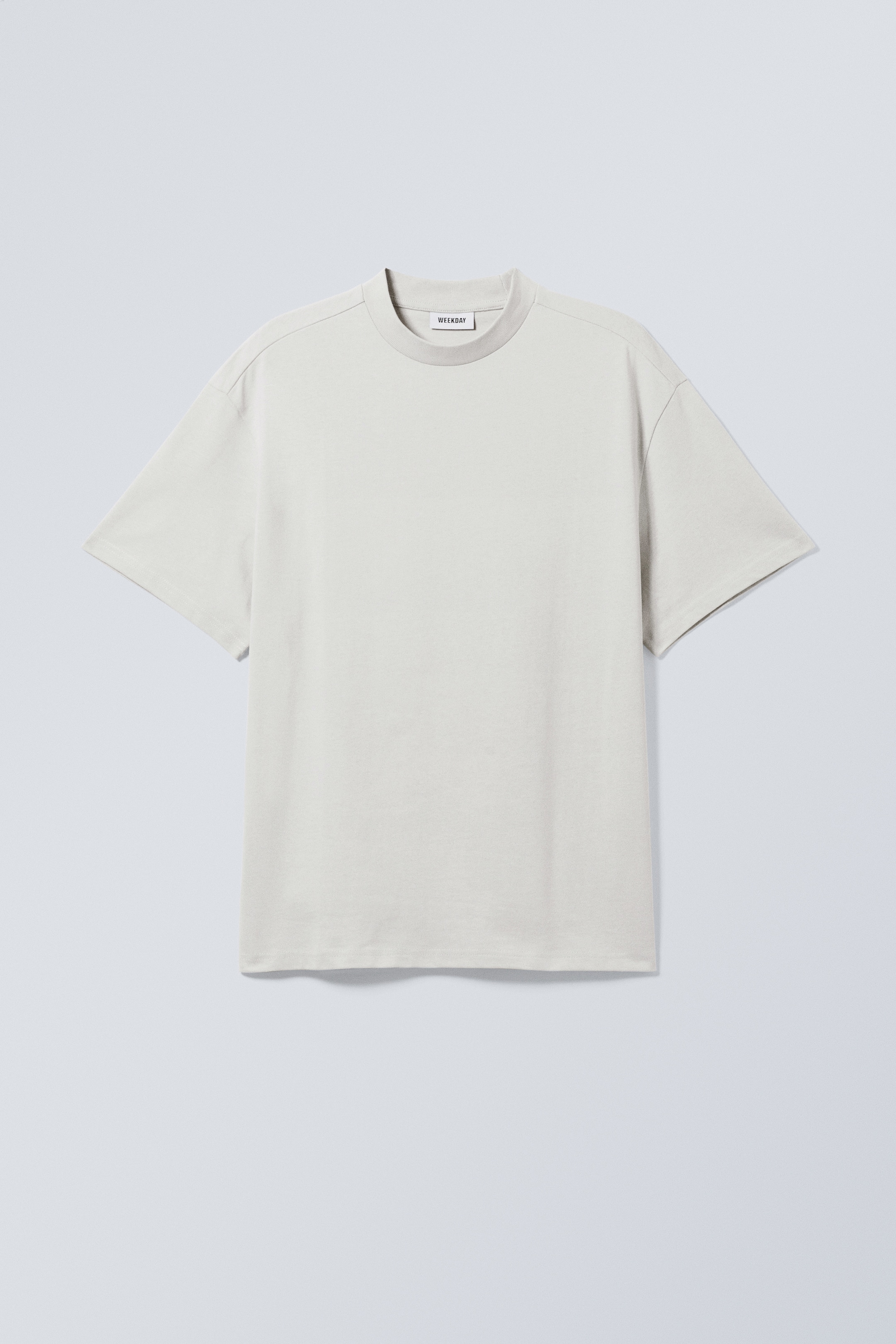 View larger image: Great Heavyweight T-shirt - Light Grey - Men | H&M GB 1