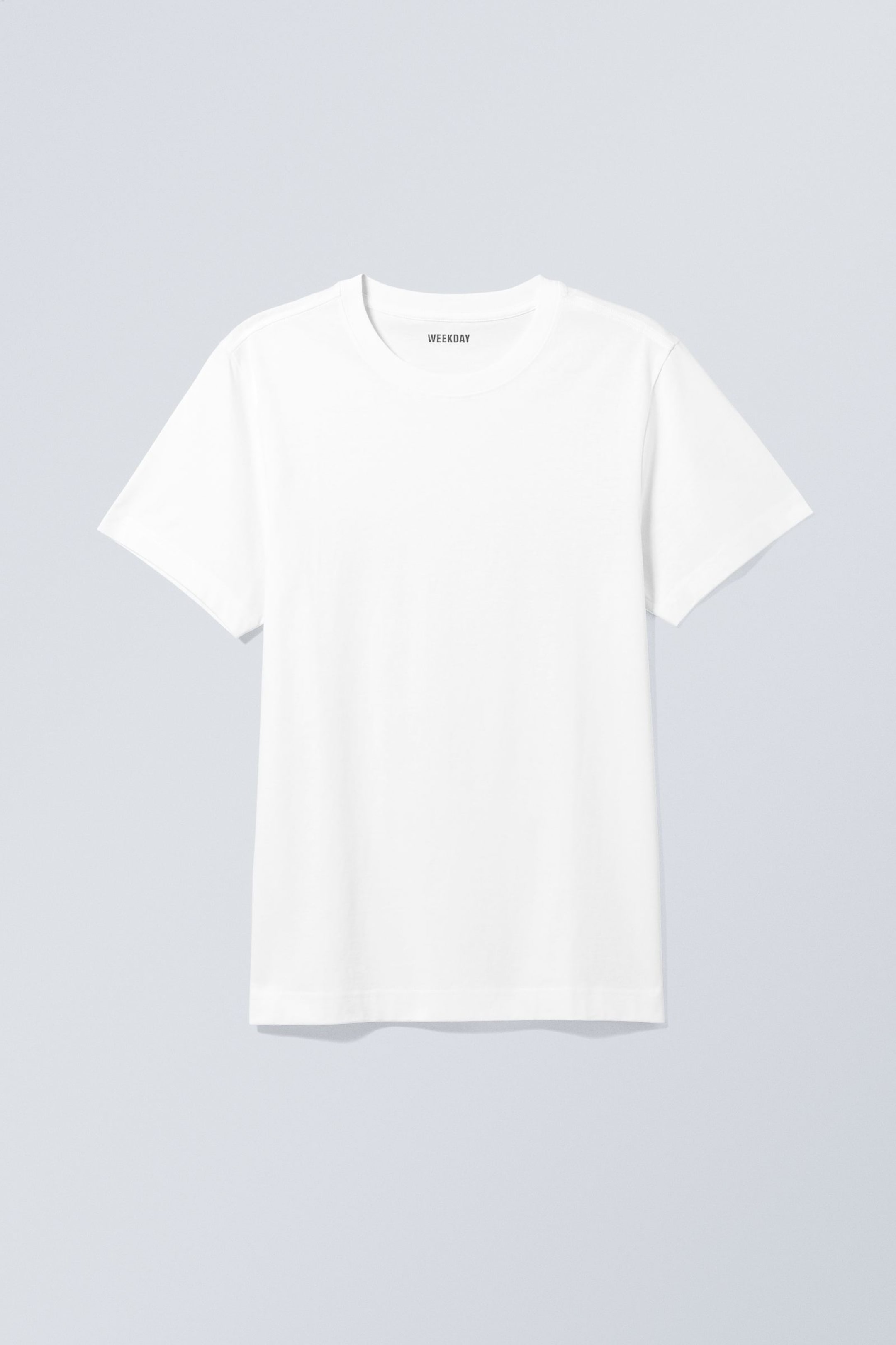Weiß - Mittelschweres Standard-T-Shirt - 3