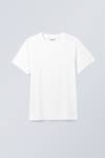 Weiß - Mittelschweres Standard-T-Shirt - 3