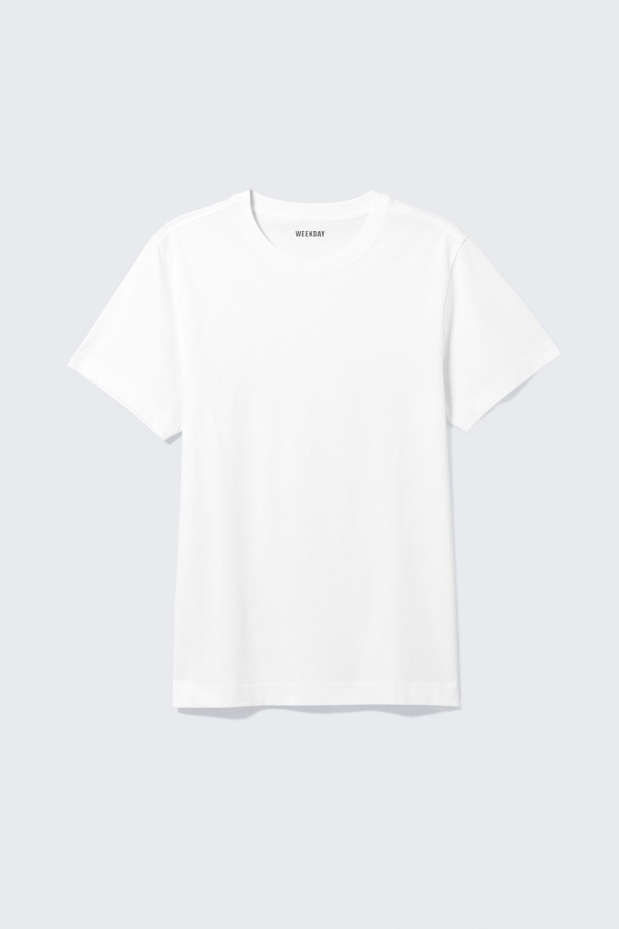 Visa större bild: Standard Midweight T-shirt - Vit - HERR | H&M SE 4