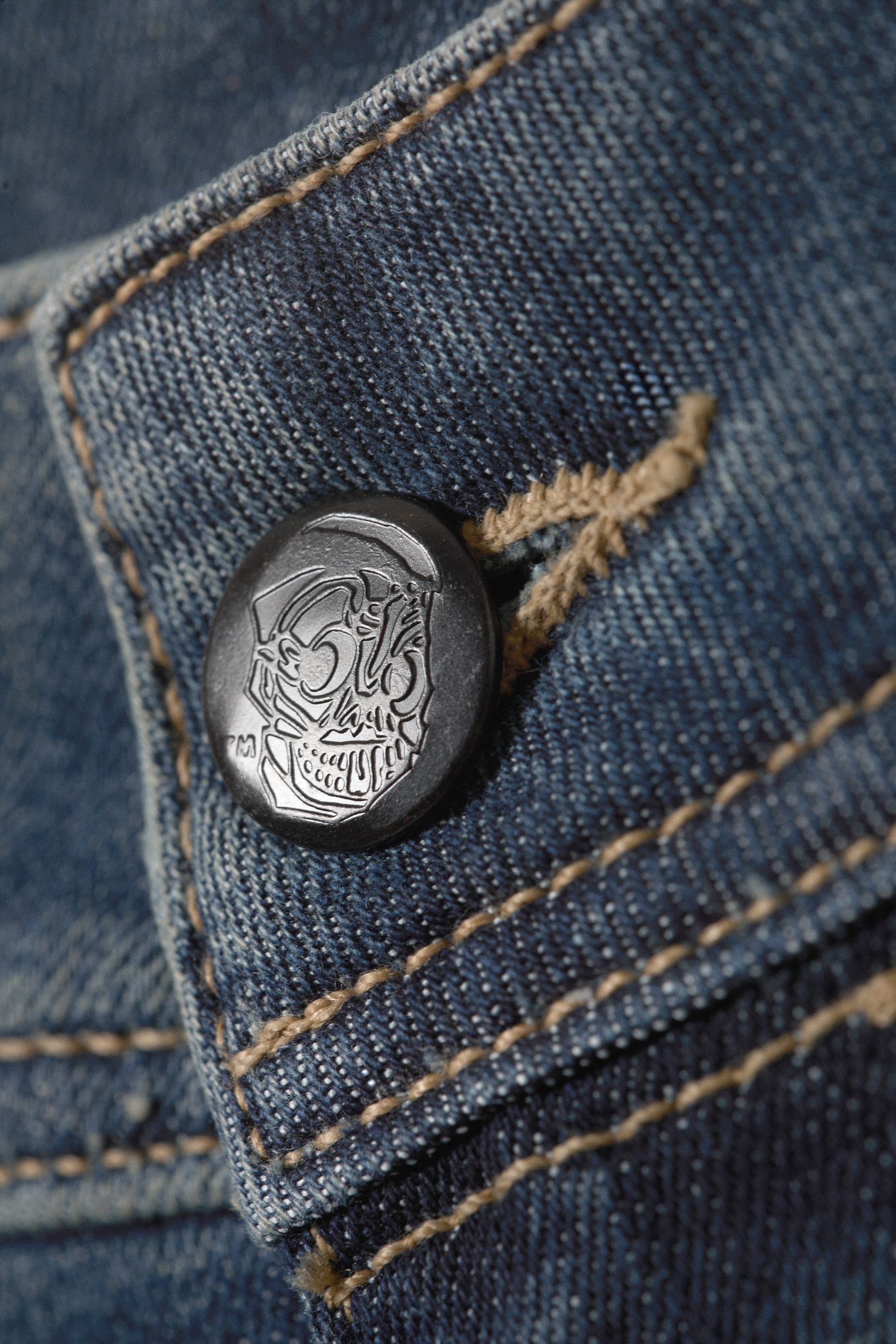 Steel Blue - Mellanblå - Flare Low Waist Flared Skinny Jeans - 5