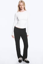 White - Slim Fitted Long Sleeve - 1