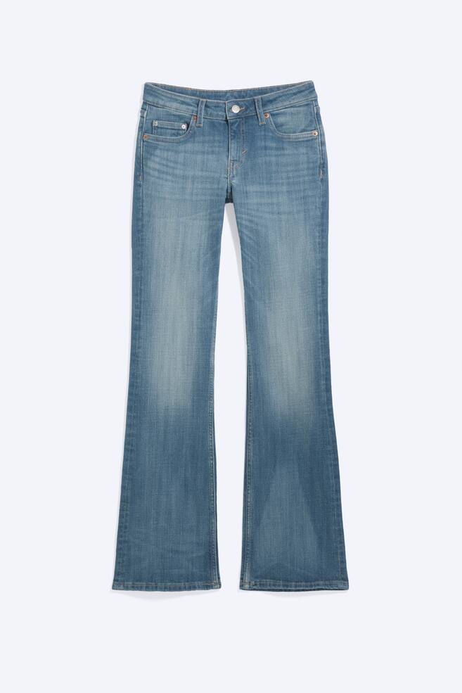 Vaqueros Luna de tiro bajo, skinny bootcut - Oyster Blue - Azul medio/Negro lavado - Negro/Blue Rinse- Azul oscuro - 1