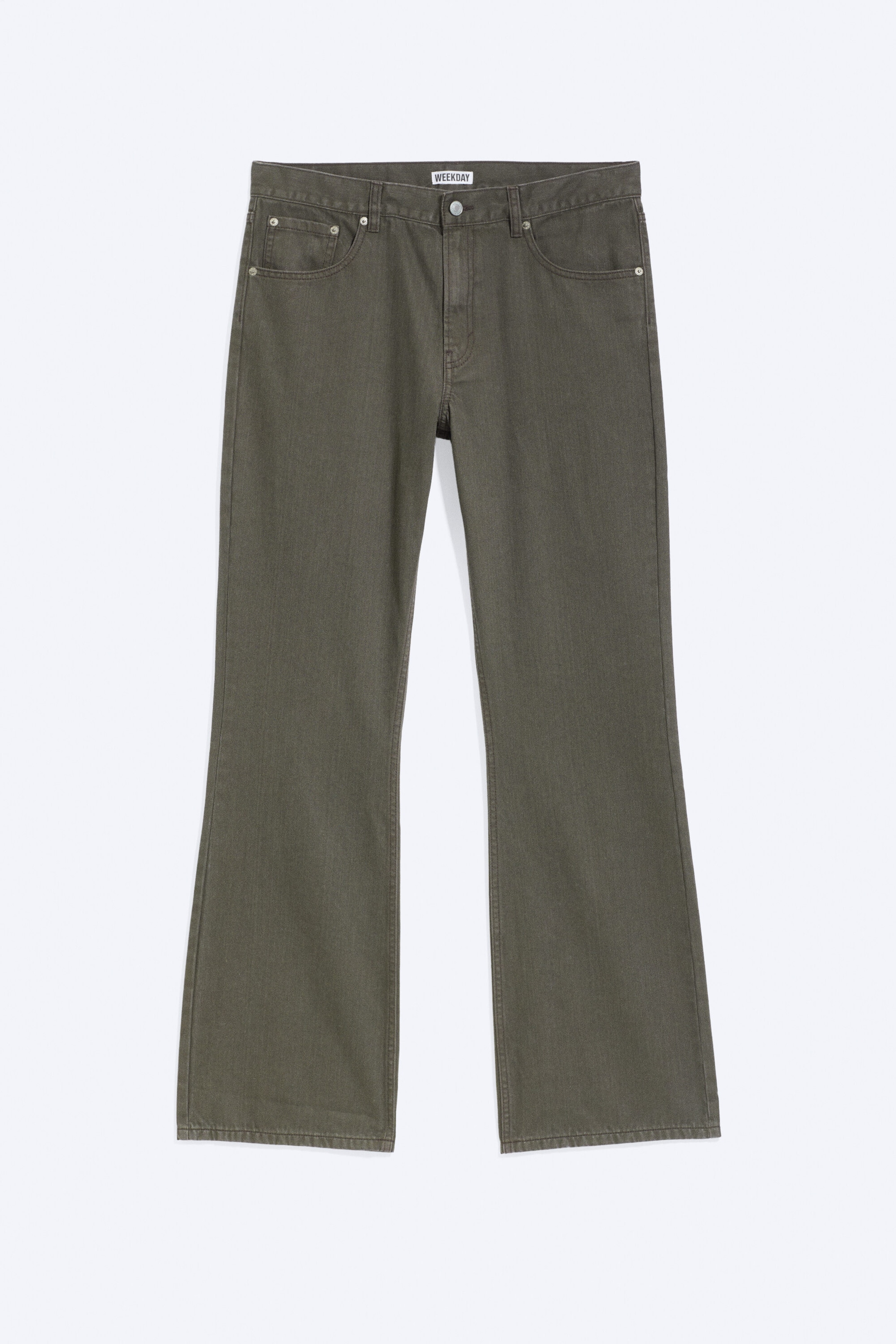 Washed Dark Grey - Pantalon Mercury bootcut 5 poches - 4