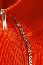 Bright Orange - Ika Half Zip Long Sleeve - 1