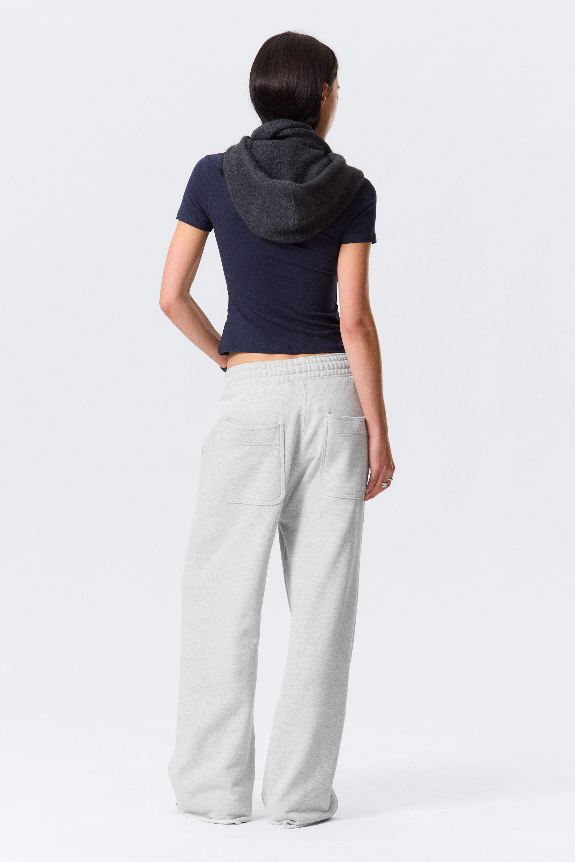 Light Dusty Grey - Astro Loose Terry Sweatpants - 7