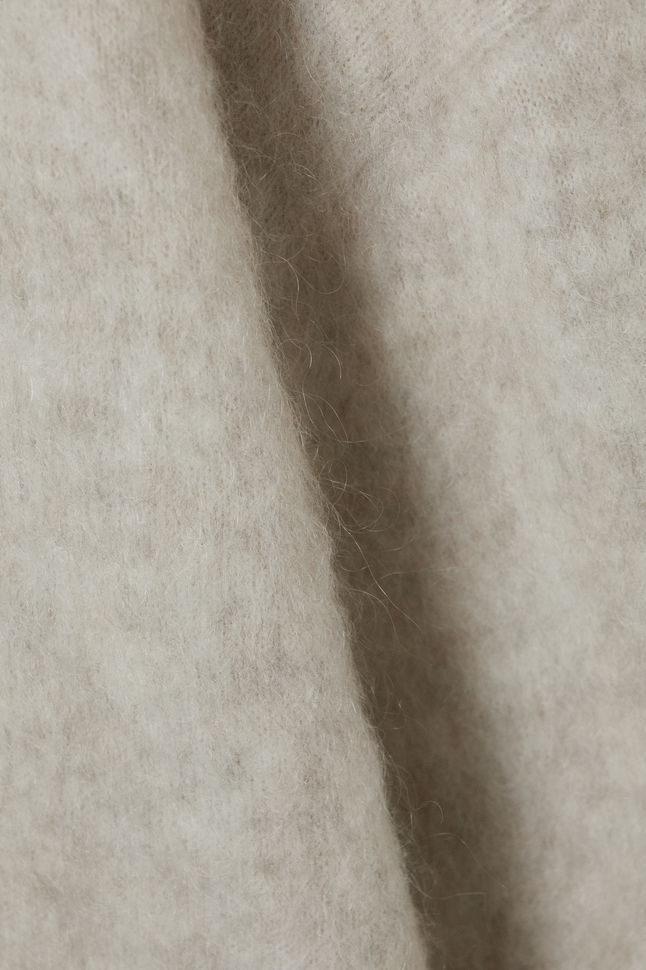 Grösseres Bild ansehen: Oversized-Strickpullover aus Mohairmischung - Beige - DAMEN | H&M CH 5