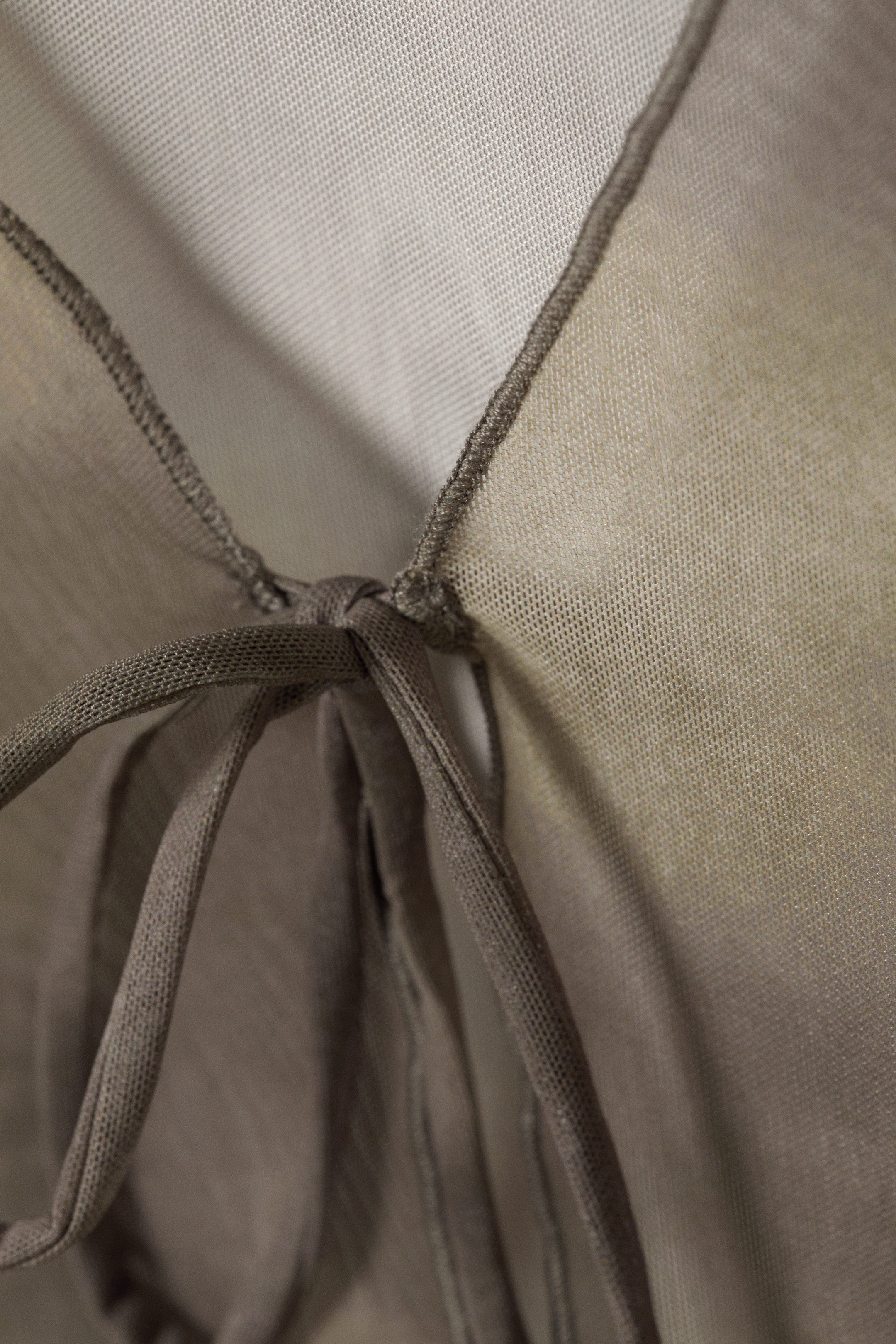 Cloudy Khaki - Asta Tie Long Sleeve - 1