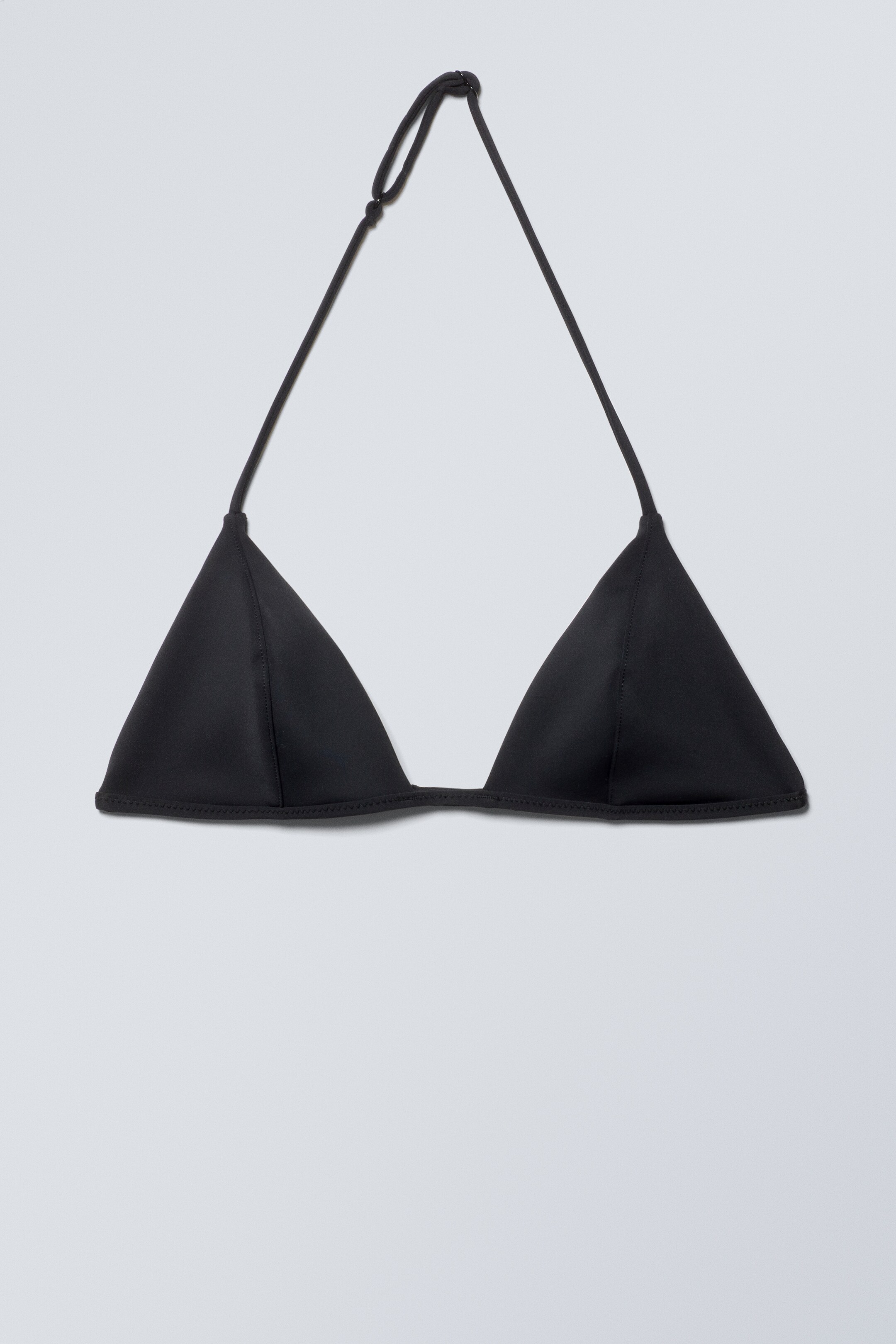 Größeres Bild ansehen: Mini-Triangel-Bikinioberteil aus Neopren - Schwarz - Ladies | H&M DE 1