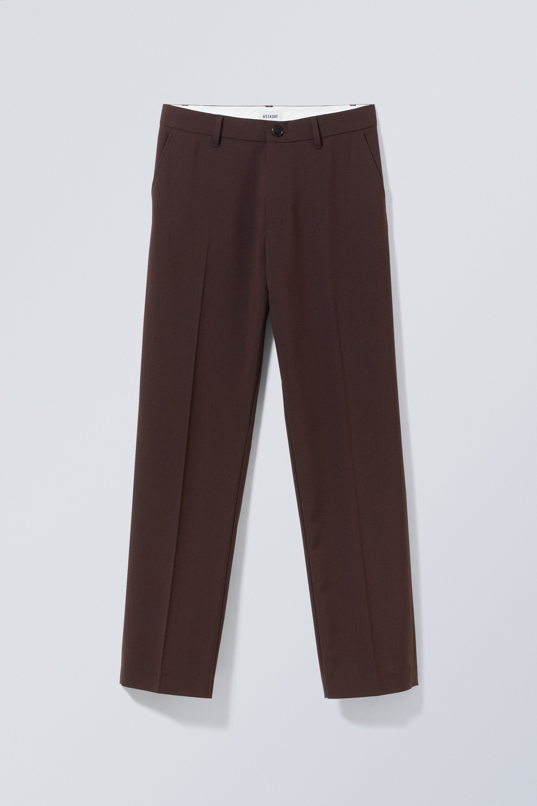 Brown - Lewis Regular Suit Trousers - 0