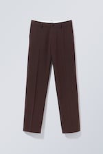 Brown - Lewis Regular Suit Trousers - 0