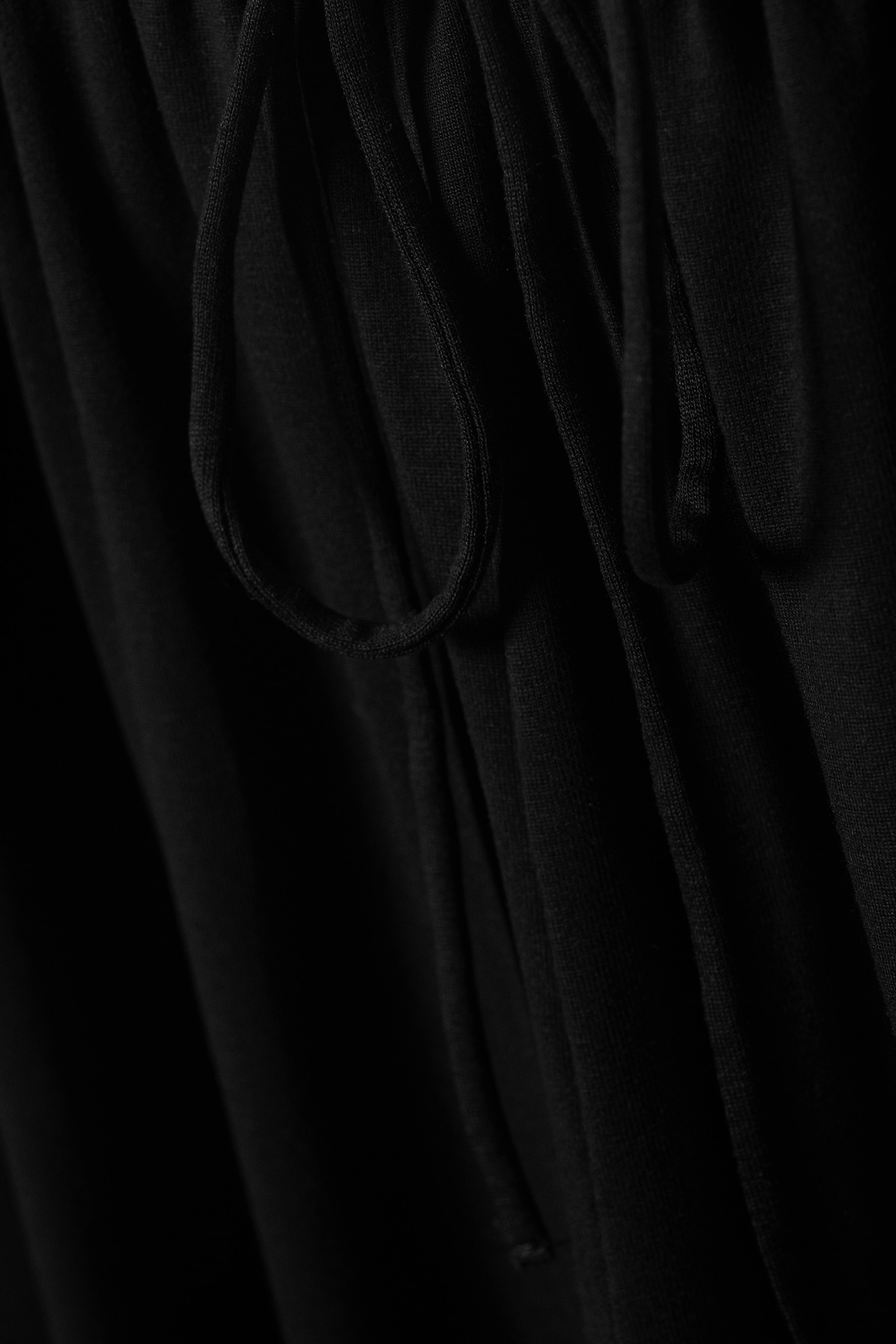 Soft Mid-Rise Balloon Trousers - Zwart - 6