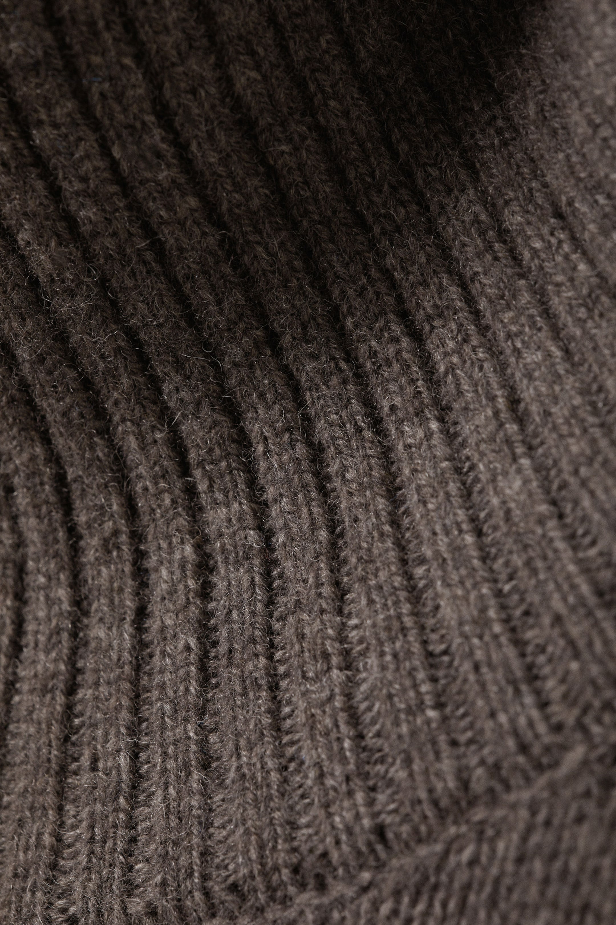 Dark Mole - Wool Turtleneck Sweater - 2