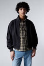 Navy Blue - Zip-up Cotton Track Jacket - 0