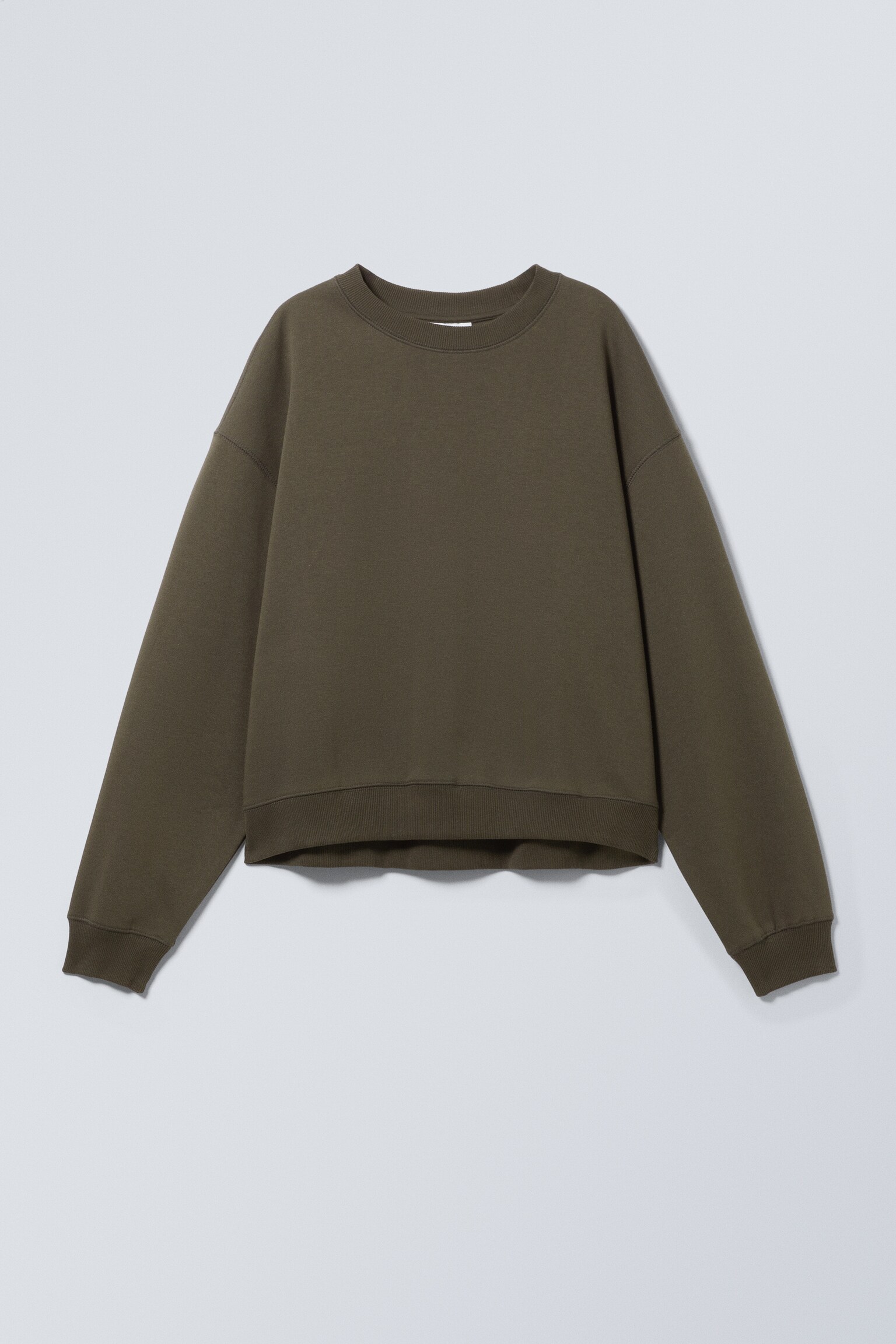 Essence Standard Sweatshirt - Dark Khaki Green/Rust/Bright Blue