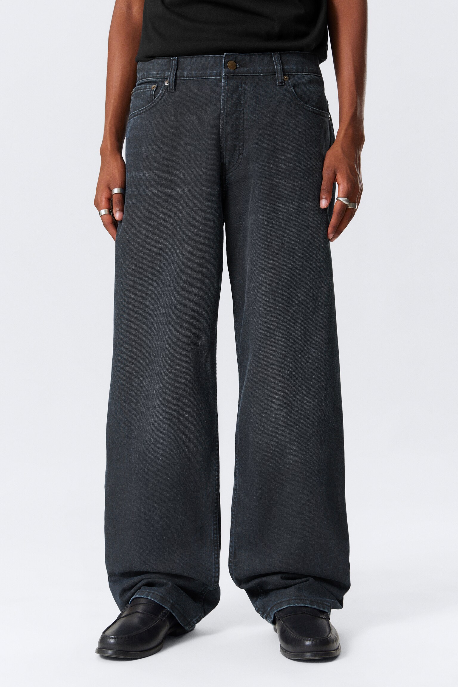 Dżinsy Sphere Low Rise Loose Straight Leg - Blue Layer/Black Rinse - Black/Blue One - Ciemnoniebieski/Aeon Blue - Light Blue/Baltic Blue - Ciemnoniebieski/Cyan Dust - Medium Blue/Mine Grey - Dark Grey - 4