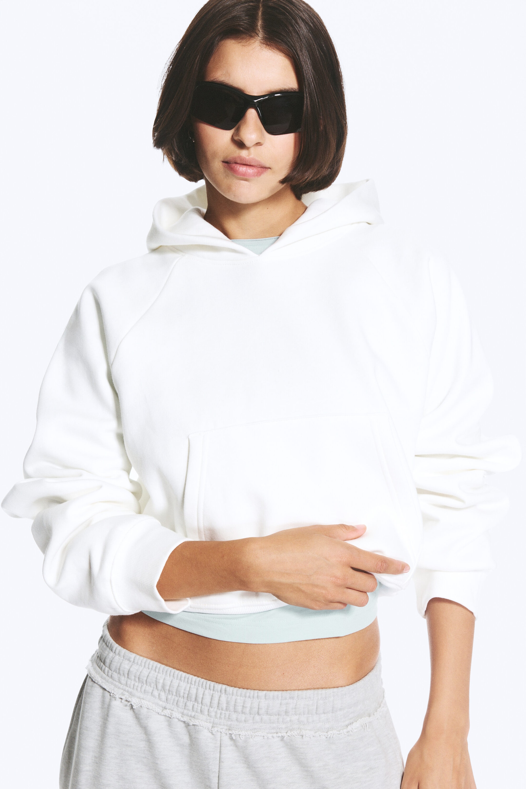 Off-white - Raglan-hettejakke i normal passform - 2