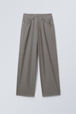 Dimgrå - Juun Baggy Trousers - 0