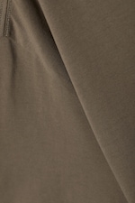 Khaki - Oversized Heavyweight T-shirt - 1