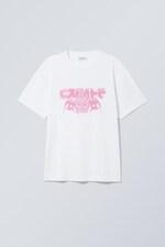 Create - Oversized Graphic Printed T-shirt - 0